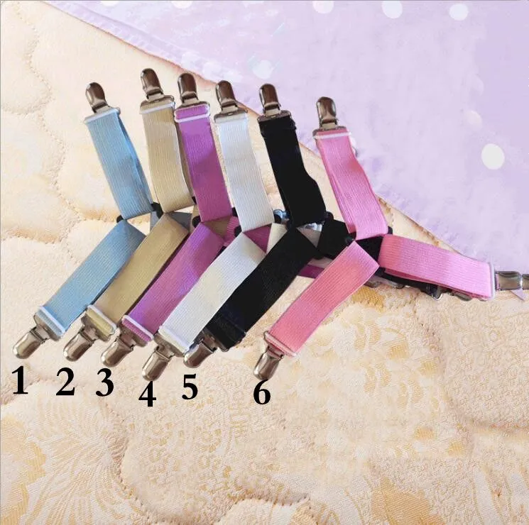 Bed -Sheet Clips 4 Pcs Adjustable Triangle Anti-slip Button Mattress Fastener Holder Grippers Multi-specification Bedding Sets LSK1804