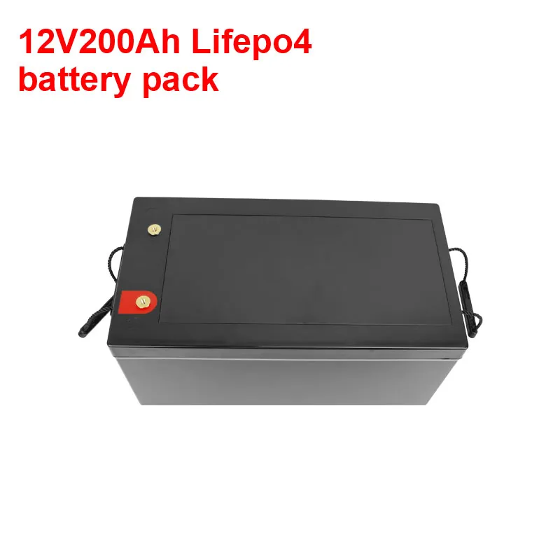 Pacchi batterie ricaricabili agli ioni di litio LiFePO4 12V 200Ah 300Ah per sistema solare camper camper