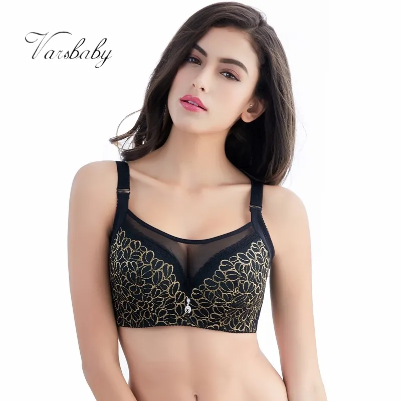 varsbaby sexy full cup anti aintied b c d e cup bra push up thin thin womens noundwear 2012022