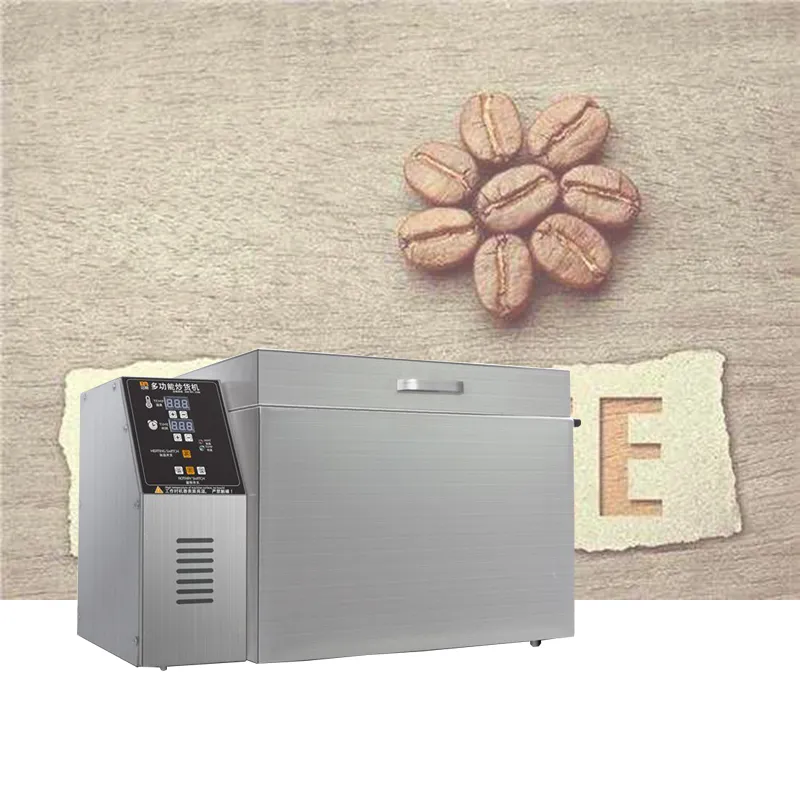 Commerciële Elektrische Pinda Soja Cashew Nut Roosterende Bakmachine / Kastanje Koffie Bean Geroosterde Ladingsmachine / Broaster