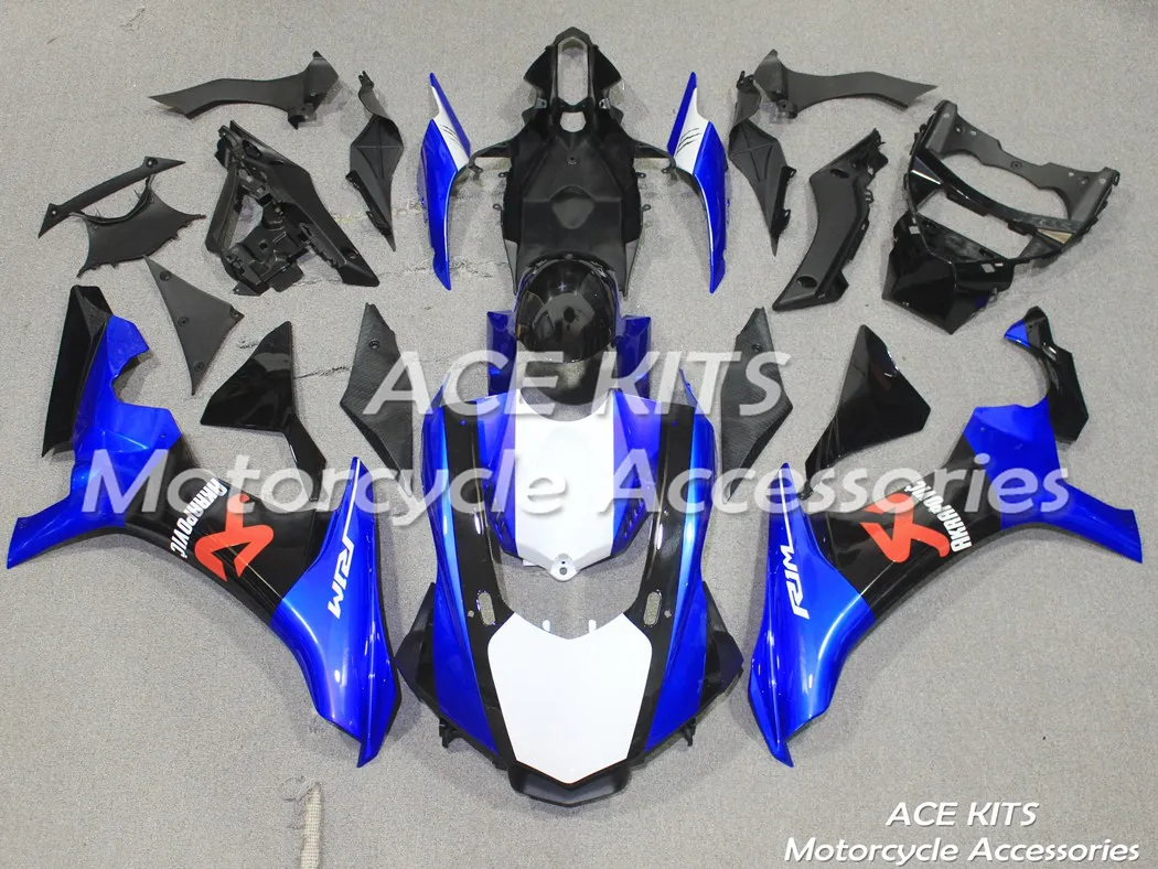 새로운 애비 오토바이 페어링 맞추기 위해 야마하 YZF 1000 YZF-R1-15 YZF-R1-2015 오토바이 전체 페어링 키트 모든 색 NO.F3의 정렬