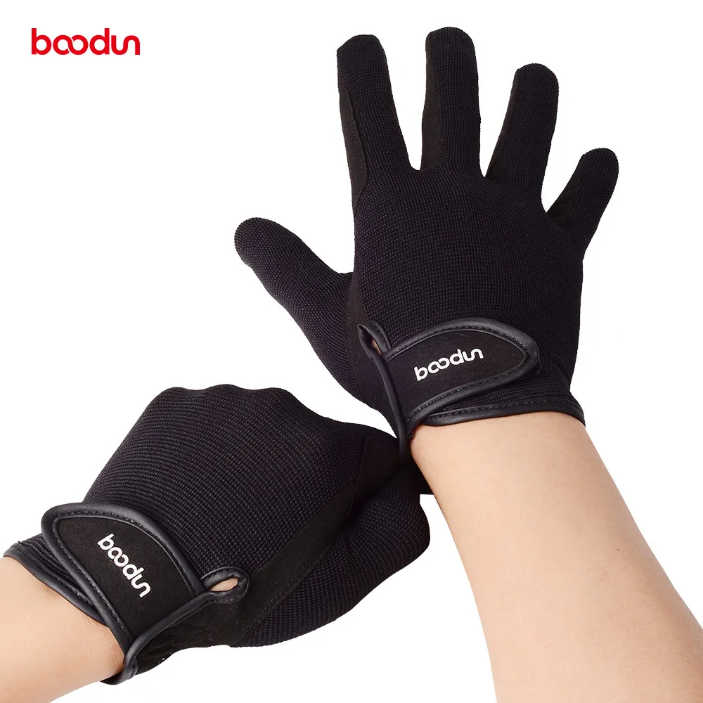 BOODUN Professional Horse Riding Gloves For Men Women Wear