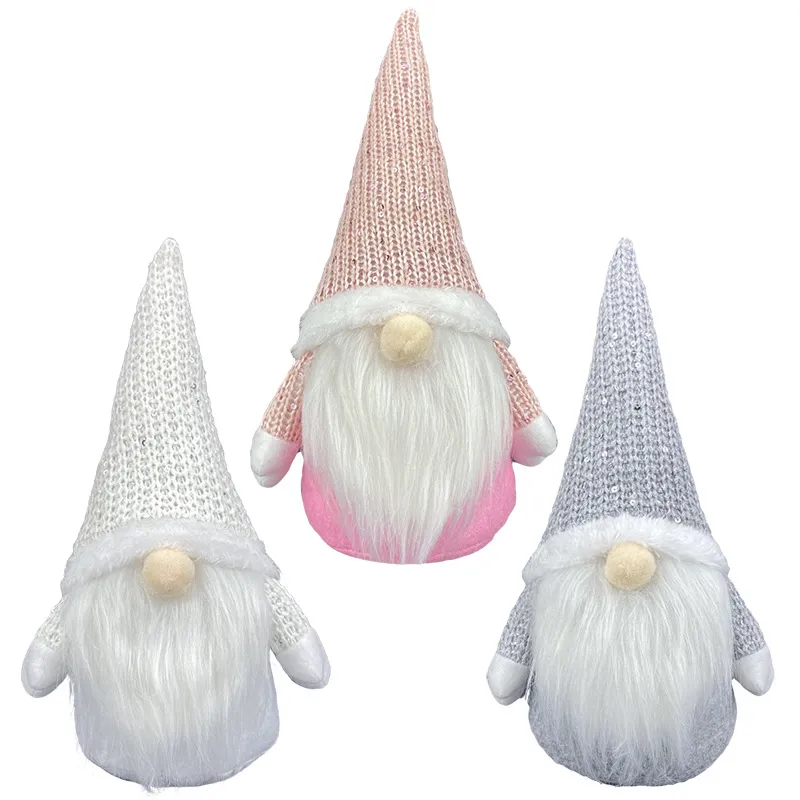 Holiday Gnome Handmade Swedish Tomte Christmas Elf Table Decoration Ornaments Thanks Giving Day Kids Gifts JK2011XB