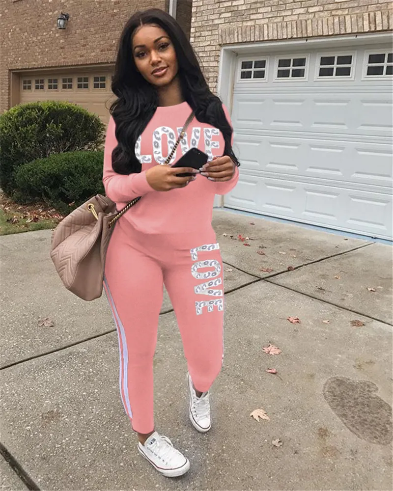 Love pink plus size sweat sales suits