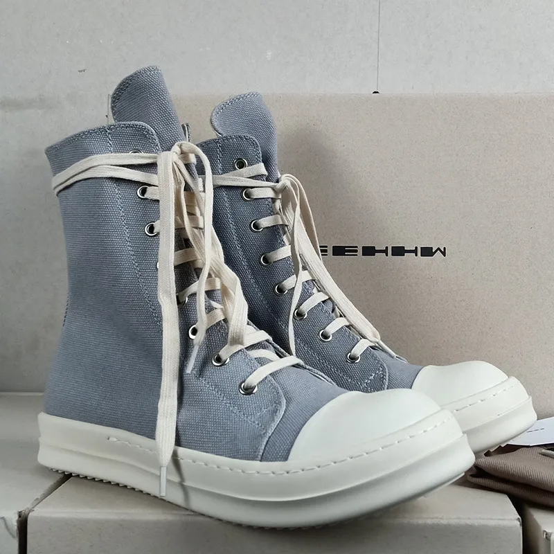 Bute Man But Spring Men Grey Boots Fashion Canvas Sneaker Shoe P25D50