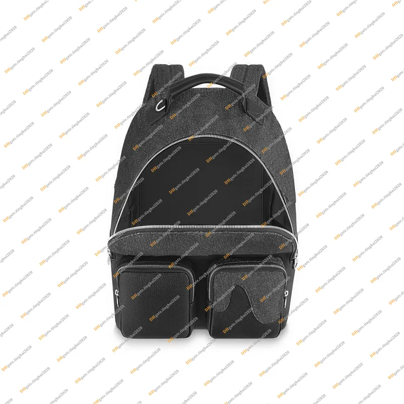 Män mode casual designe lyx multipocket ryggsäck skolväska rucks resväska hög kvalitet ny 5a m57841 m45973 påse handväska