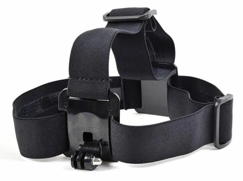GoPro Accessoires élastique réglable en nylon tête pour ceinture Head Band Adaptateur de montage pour caméra HD Hero