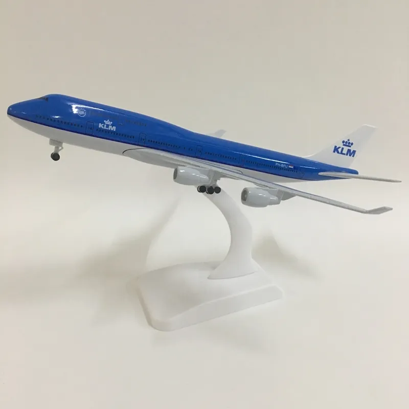 Jason TUTU 20CM KLM Royal Dutch Boeing 747 Модель Самолета Модель.