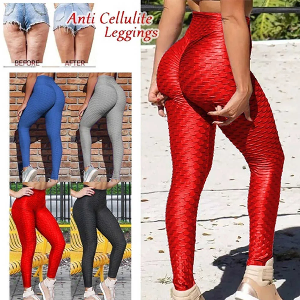 Push Up Leggings Women's Clothing Anti Cellulite Legging Fitness Black  Leggins Sexy High Waist Legins Workout Plus Size Jeggings Blue