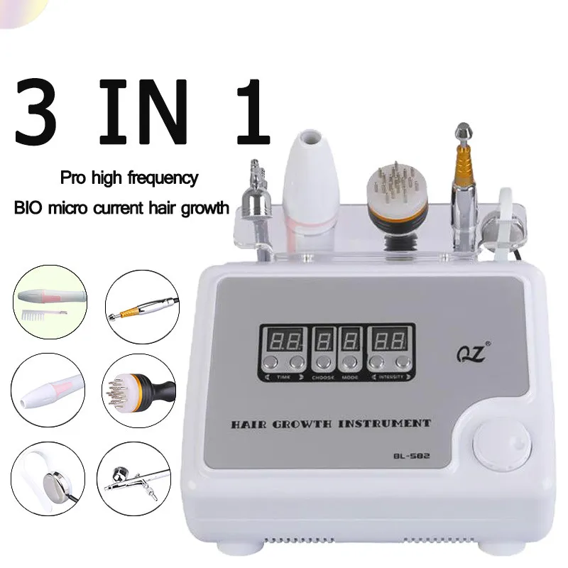 Slimming Machine High Qiality 3 In 1 Pro Frequency Hair Growth Comb Scalp Care Treatment Sprayer Machine Fast522