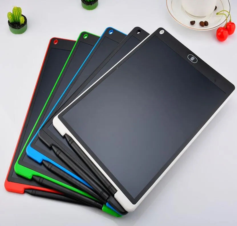 8,5 tum LCD-skrivning Tablet Ritning Board Blackboard Handstil Pads Gift för barn Papperlösa anteckningsblock Tablets Memo med uppgraderad penna