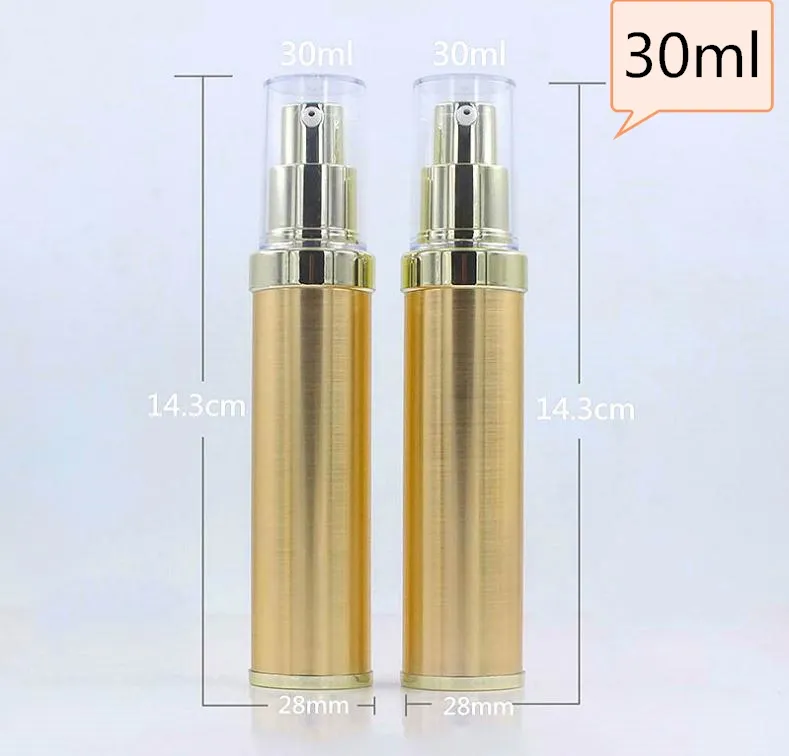 20/30 ml Bottiglie per lozione cosmetica spray vuoto da viaggio Pompa per bottiglie airless Moda SN1582