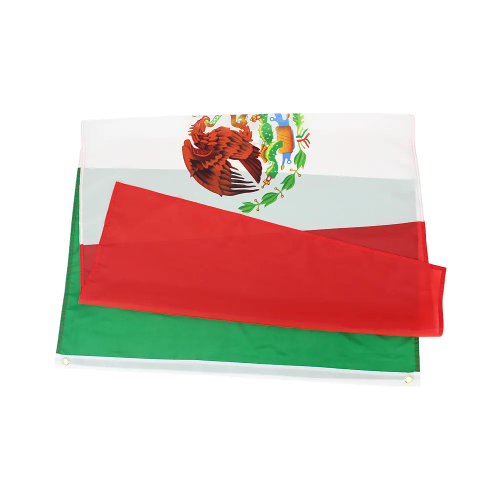 Ready To Ship MX Mex Mexicanos Mexico Flag Of Mexican Direct Factory 90x150cm 3x5fts267r