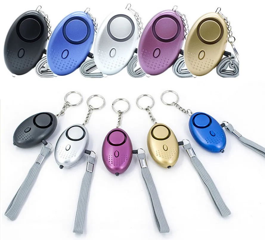 130db Egg Shape Self Defense Alarm Girl Women Security Protect Alert
