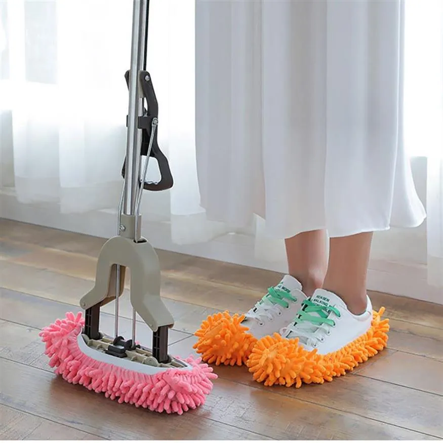 Household Cleaning Tools Floor cleaning removable and washable mopping shoes DHL210V2761