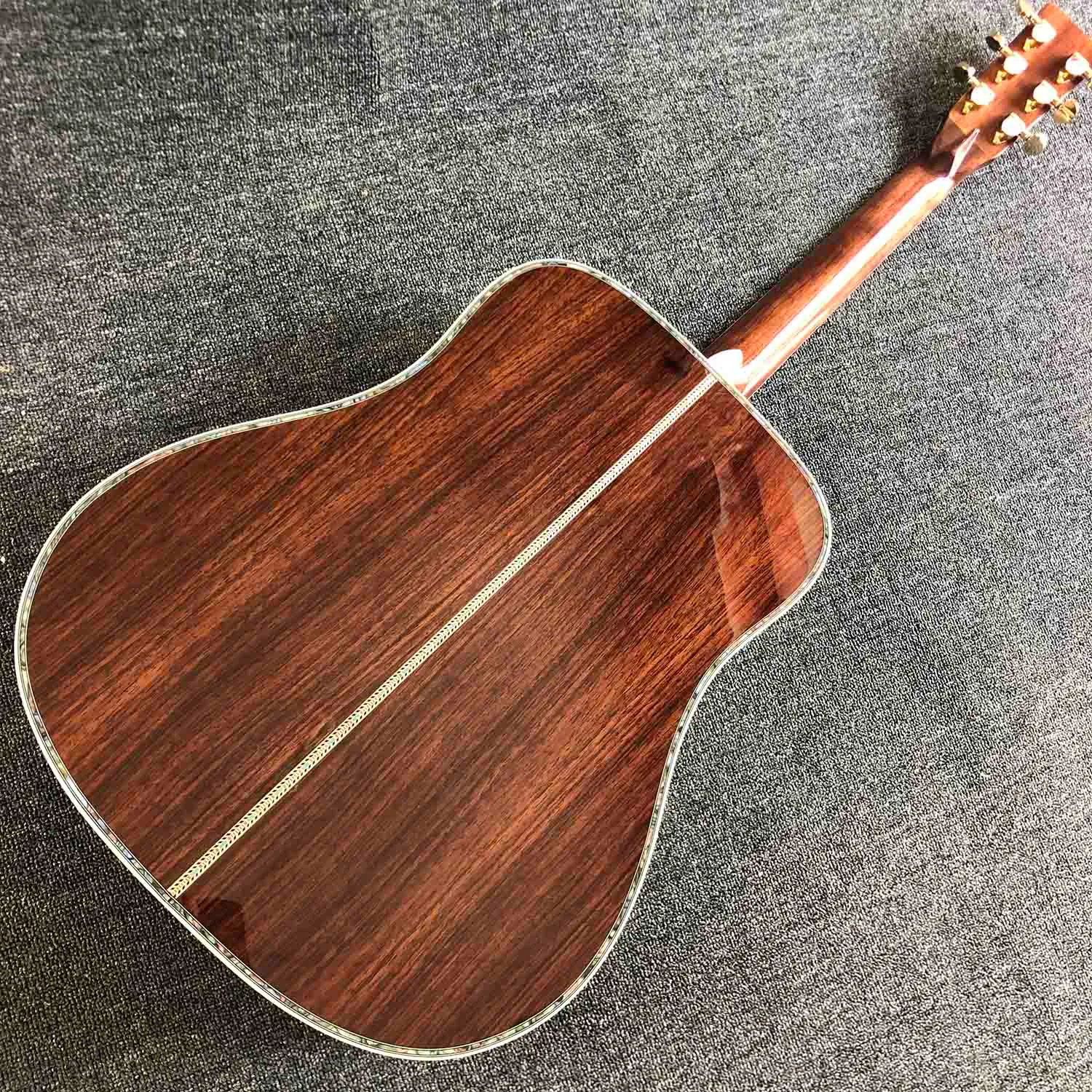 Chitarra Acustica Grote G-D28 41'' Dreadnought - Abete Giallo, Palissandro E Ebano