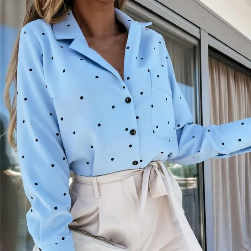 Camisas de online puntos para mujer