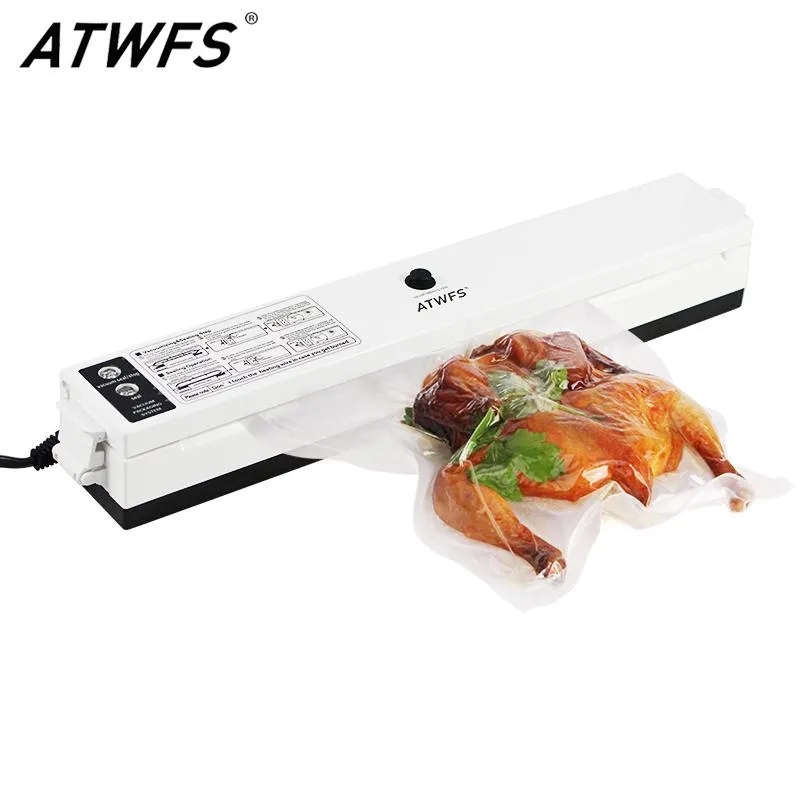 ATWFS – Machine de scellage sous vide, stockage, emballage, Machine de scellage, conteneur sous vide de cuisine, économiseur d'emballage avec 15 sacs sous vide