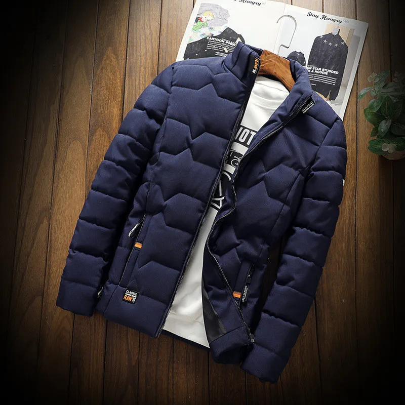 Plus Cotton-padded Winter Leisure Coat Autumn Blouse Size