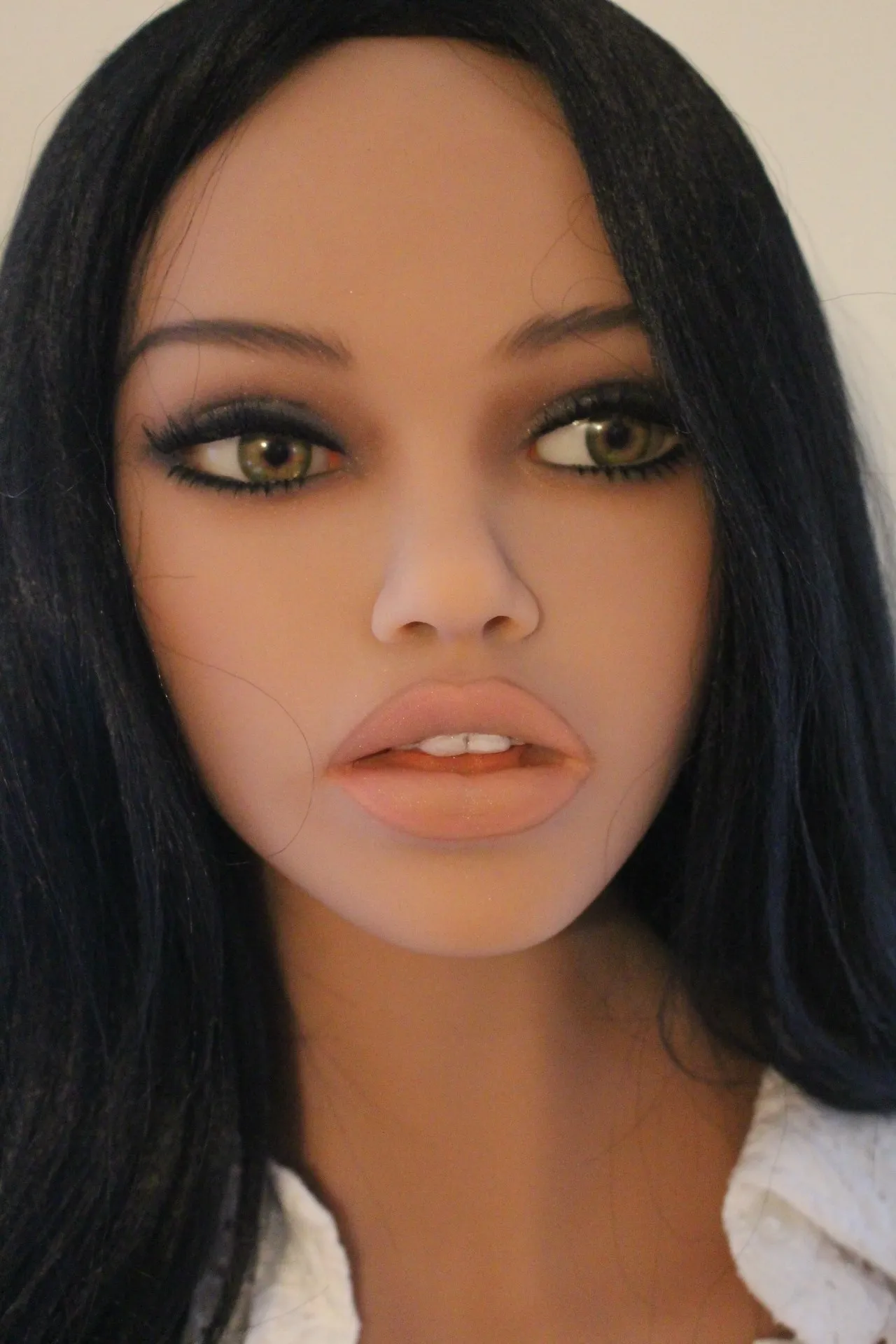 Brown Eyes Real TPE Sex Doll Head New Mouth Toys Only A Head From Xystars,  $167.52