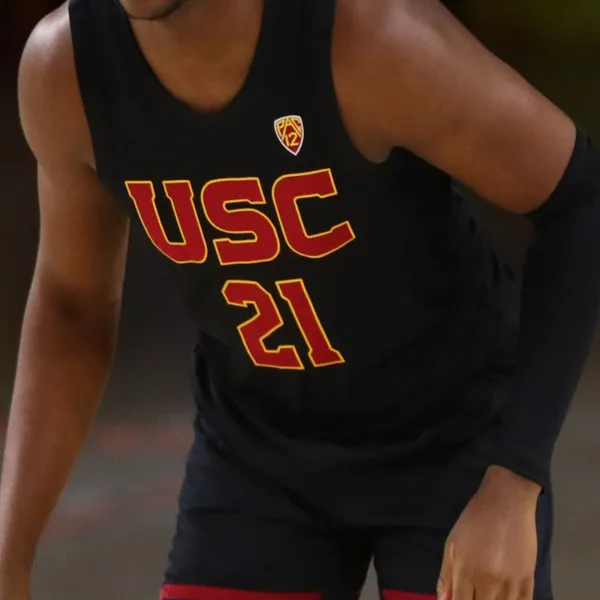 Ncaa USC Trojans Len Bias Maryland Jersey Isaiah Mobley Boogie