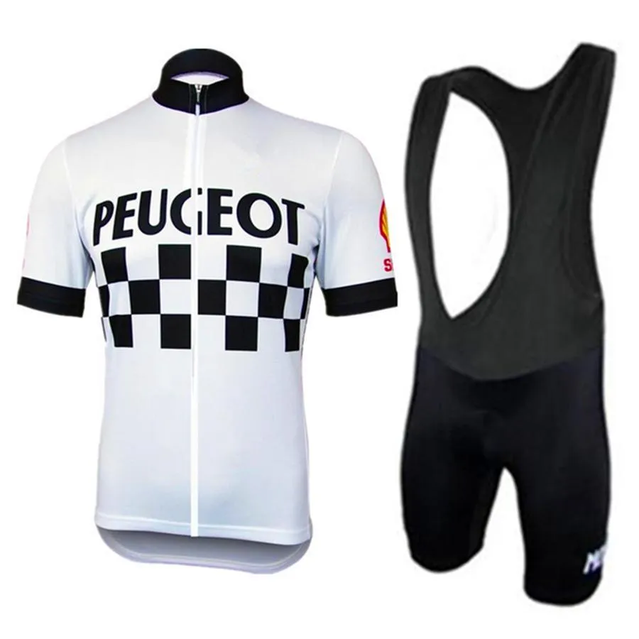 2020 classic MOLTENI Short Sleeve Cycling Jersey Set Breathable MTB bib Shorts cycling clothing Set Black and white Strap Ropa Ciclism