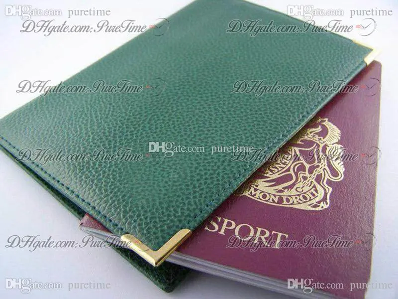 2021 New Green Leather Passport Holders Or Covers Wallet Mens Womens Watch Watches Bags Accessories 116500 116610 126660 Puretime