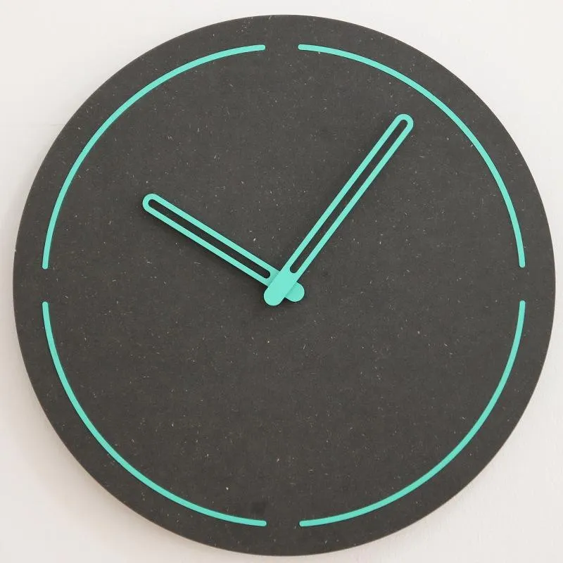 Horloges murales horloge nordique Simple Design moderne brève chambre 3D décoratif acrylique montre à Quartz décor à la maison silencieux 10 pouces1