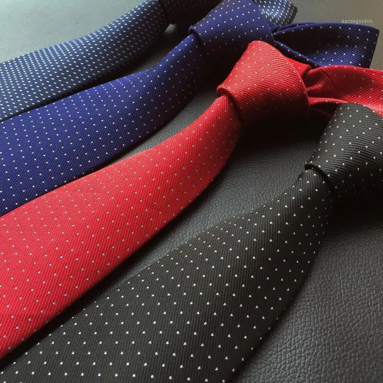 Pescoço amarra Sitonjwly 8cm Mens decote para homens de moda de moda Cotas de casamento Handmade Jacquard Tie for Men Logipo personalizado1