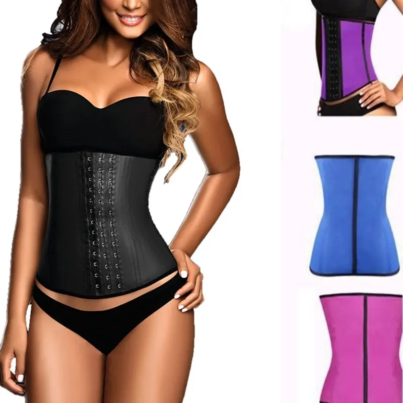 VIP 100% Latex Waist Trainer Corset For Women Tummy Control Corset Slimming  Belt Cincher With Underwear Girdle T200707 From Luo04, $18.12