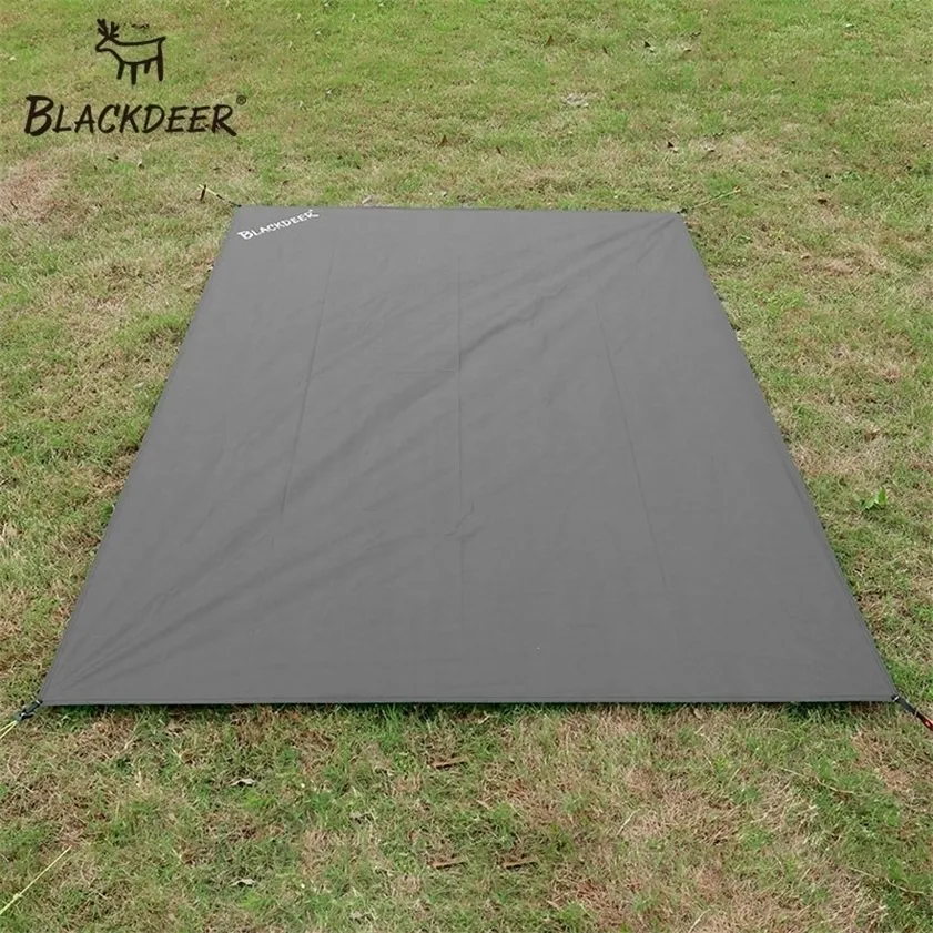 BLACKDEER Camping Wear-resistant tent Mat Ultralight Footprint Waterproof nylon Picnic Beach Blanket Outdoor Tent Tarp 220216