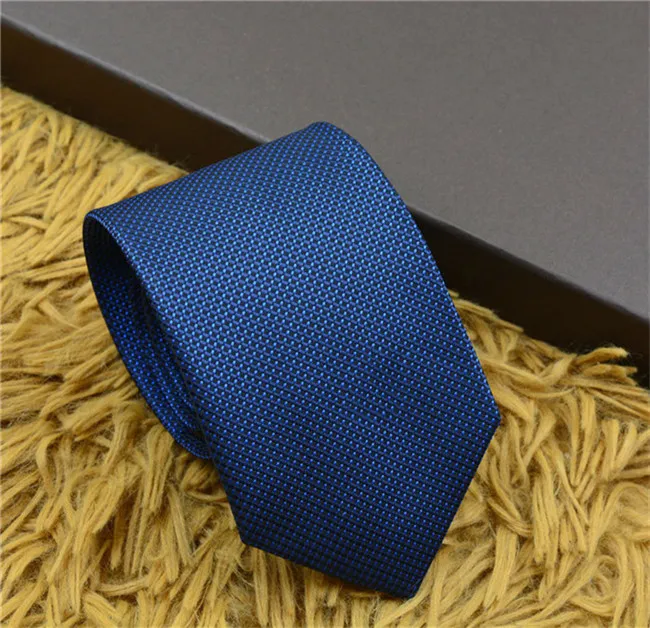 High quality silk men's tie narrow version ties men's leisure business brand tie narrow version original packaging box