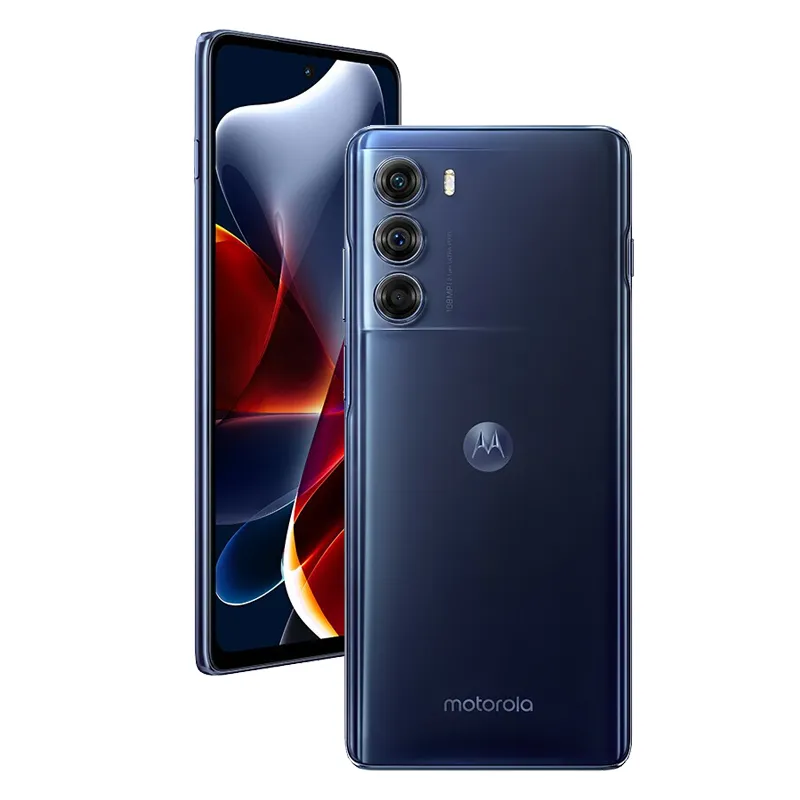 Orijinal Lenovo Motorola Kenar S30 Moto 5g Cep Telefonu 8 GB RAM 128 GB 256 GB ROM Snapdragon 888 Artı Android 6.8 "Tam Ekran 108.0MP AI Yüz ID Parmak İzi Akıllı Cep Telefonu