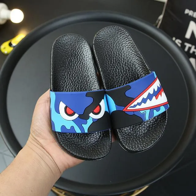 Bape shark flip best sale flops