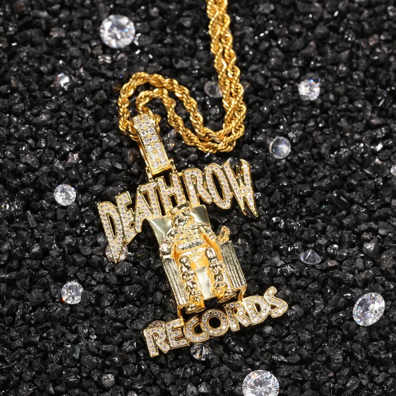 Death row gold pendant online