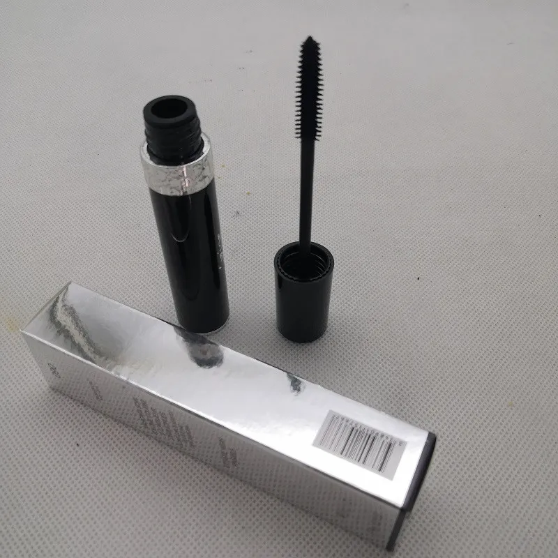 Makeup Ögonfrans Mascara Ögonfransar makeup Vattenfast Silke Silikon Borsthuvud Fiber Mascara fri frakt