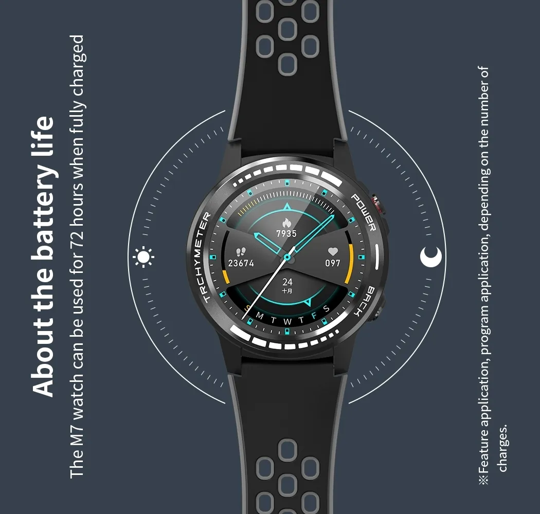 Smart watch m7 2025 gps