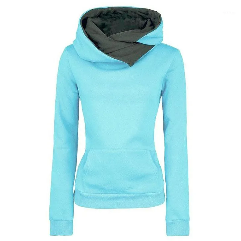 Women's Hoodies & Sweatshirts Wholesale- 2021 Autumn Tracksuit For Women Long Sleeve Casual Womens Sportwear Hooded Sudaderas Mujer Pullover