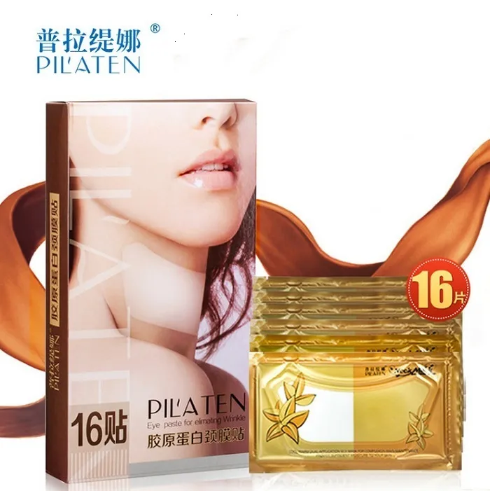 DHL Pilaten Crystal Collagen Mask Maska Kobiety Nawilżąca maska ​​pielęgnacja szyi