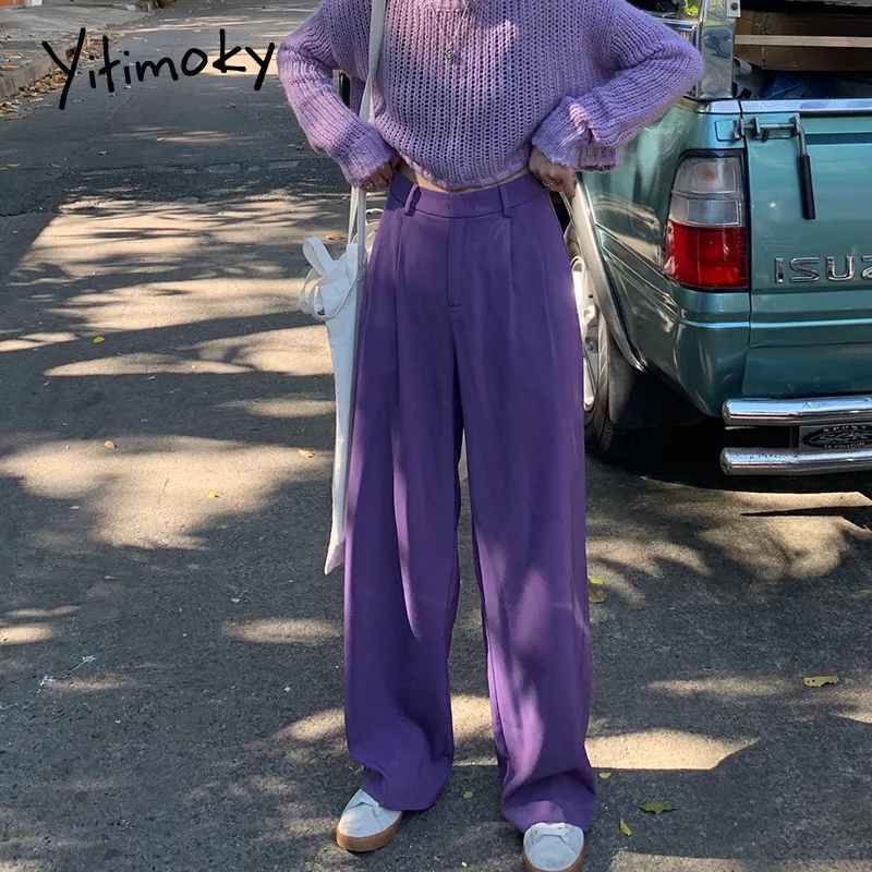 Pantalon sales violet femme