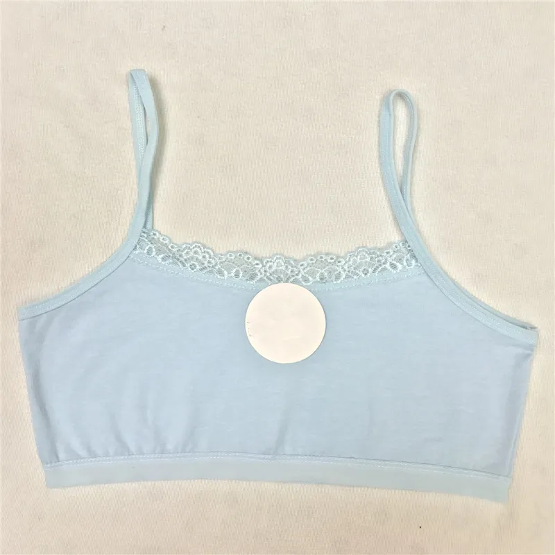 Girl Underwear Lace Bras For Girls Cotton Camisoles Sports Bra Top For Teens  Training Bra 8 12 Years Adolescente From Xiuping, $36.19