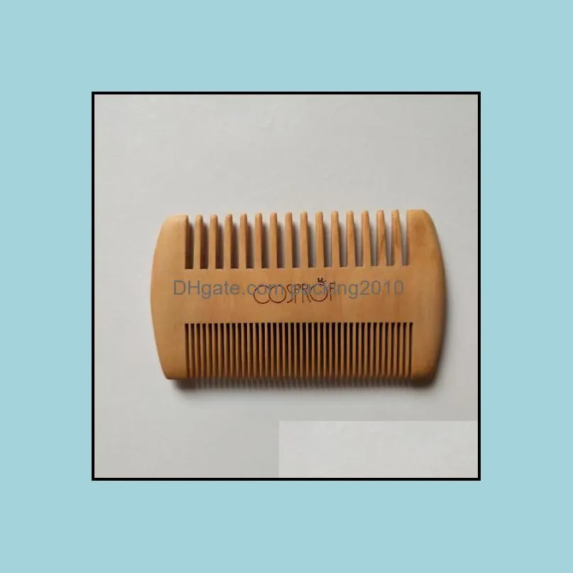 Delicate wood comb custom your design beard comb customized combs laser engraved wooden hair comb for women men grooming