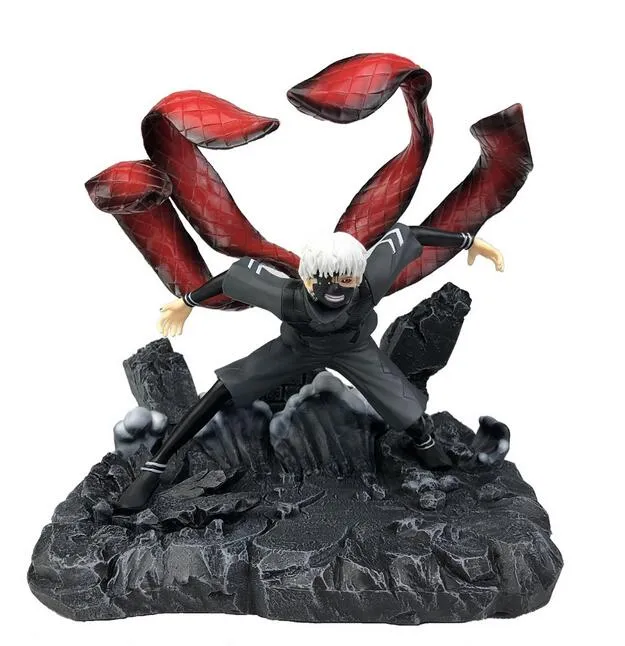 Anime GK Tokyo Ghoul Kaneki Ken vs Arima Kisho Figurine Figurine roi d'un oeil modèle de luxe jouet T30