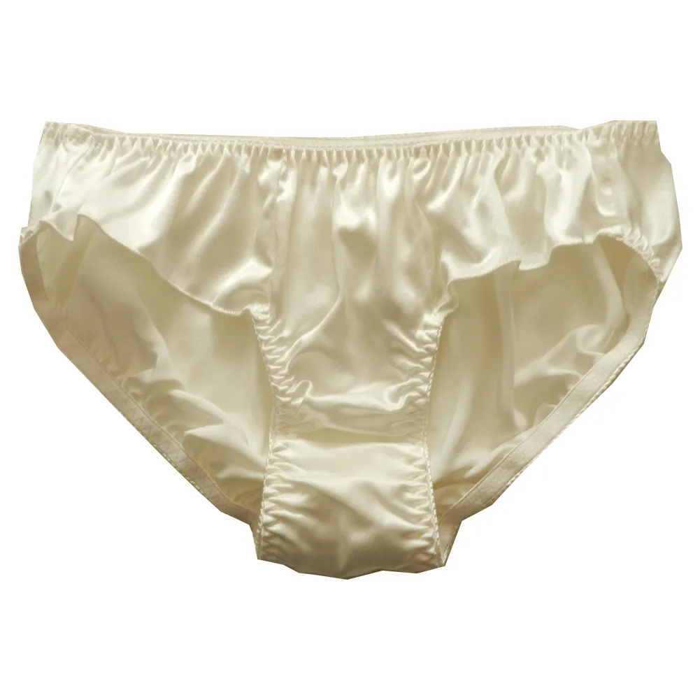 6pcs Women's Silk Bikini Underwear Briefs Size262B