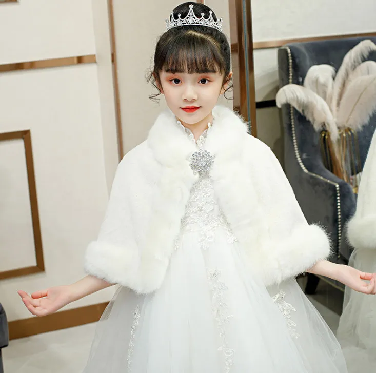 Childs fur shrug deals