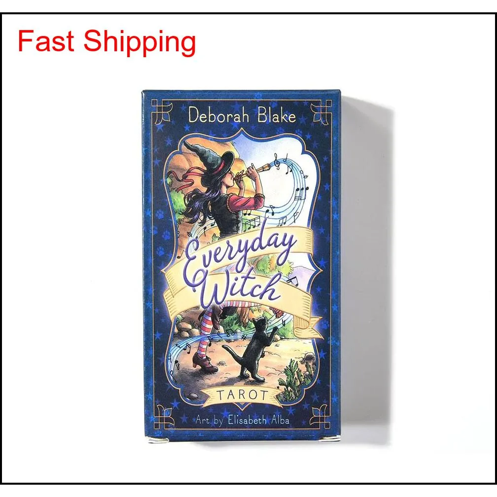 creative fate mysterious english tarot board game set oracle game card family holiday party children`s educational toys