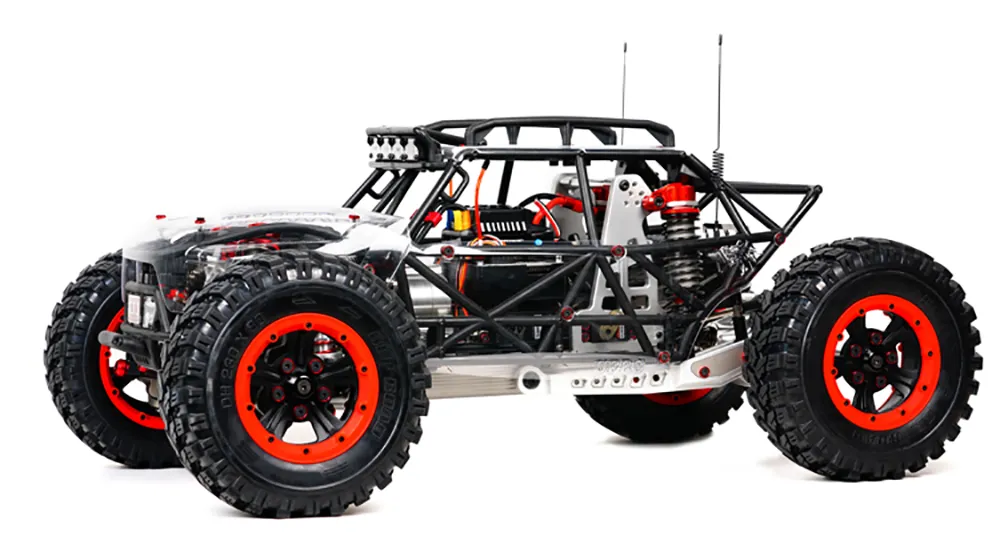 1 5 Ghost Rabbit GR1 Metal Lath 4WD Desert Truck With Rear