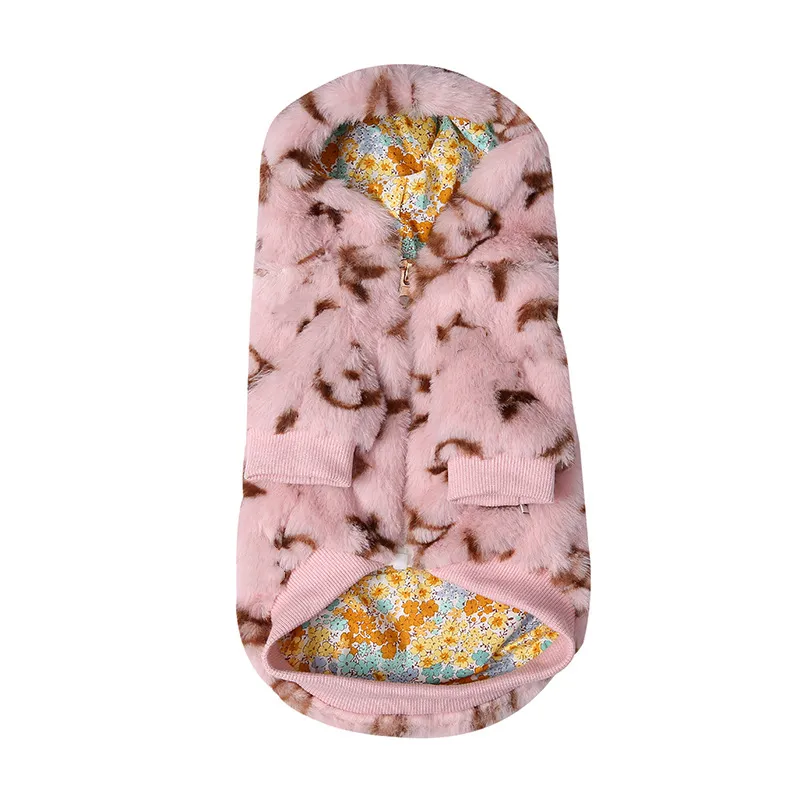 Soft Warm Pet Jackets Designers Dog Clothes Winter Small Dog Clothing