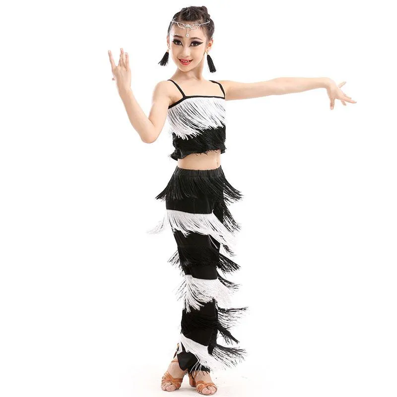Escenario Desgaste Ni os Bachata Trajes De Baile Latino Chicas