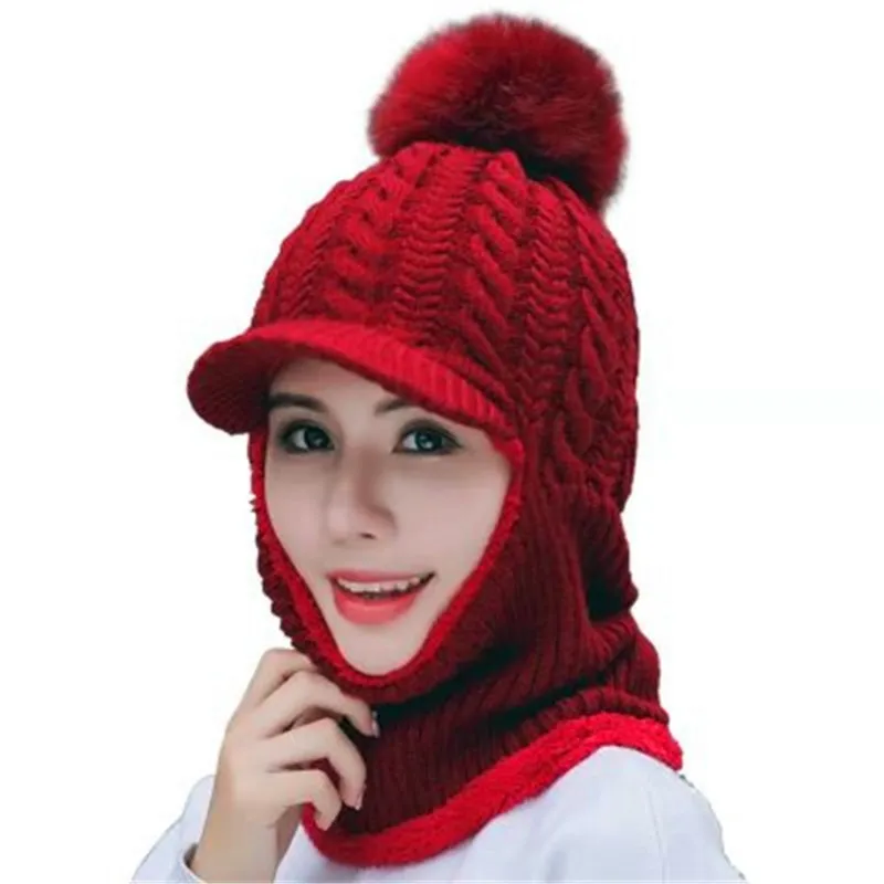 Autumn and winter new style all-match fashion knitted head hat warm and windproof riding hat woolen hat tide GXY015